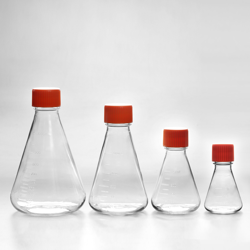 What should I do if the pH value of the culture medium in the erlenmeyer shake flasks changes too quickly?