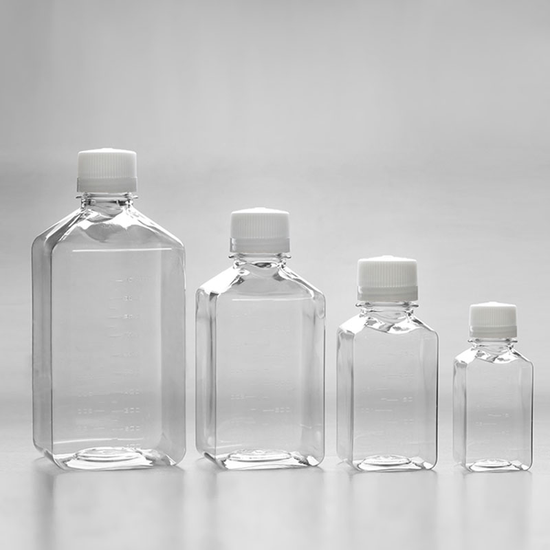 What are the characteristics of the material of PETG media bottle