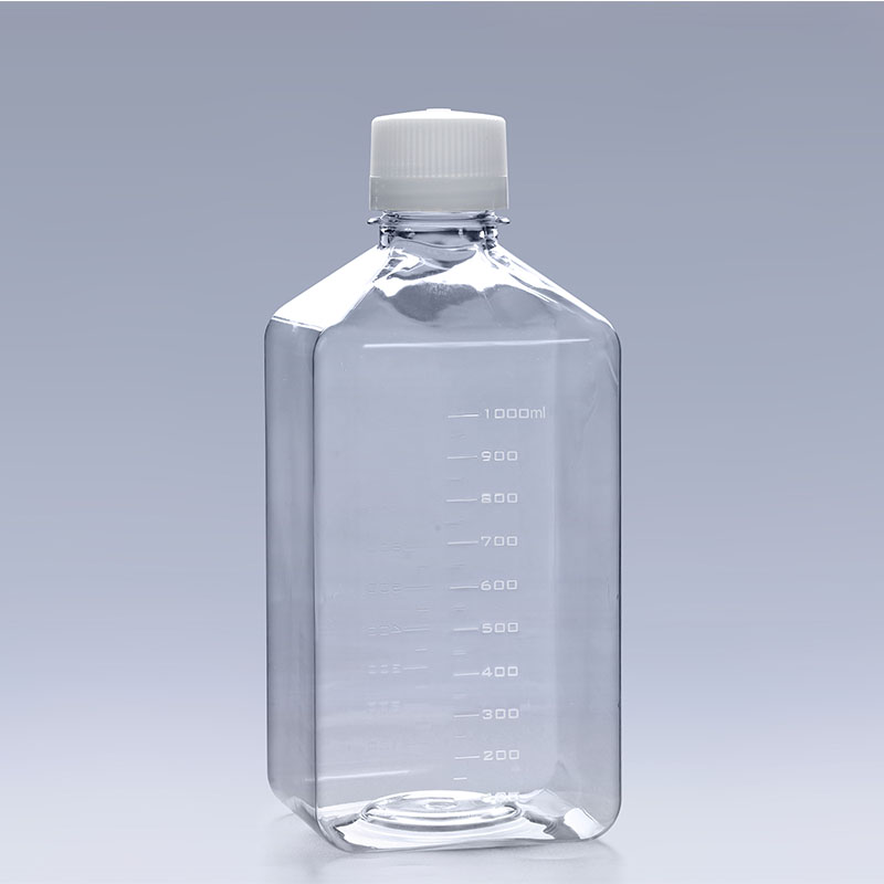 Choose the right square sterile culture medium bottle