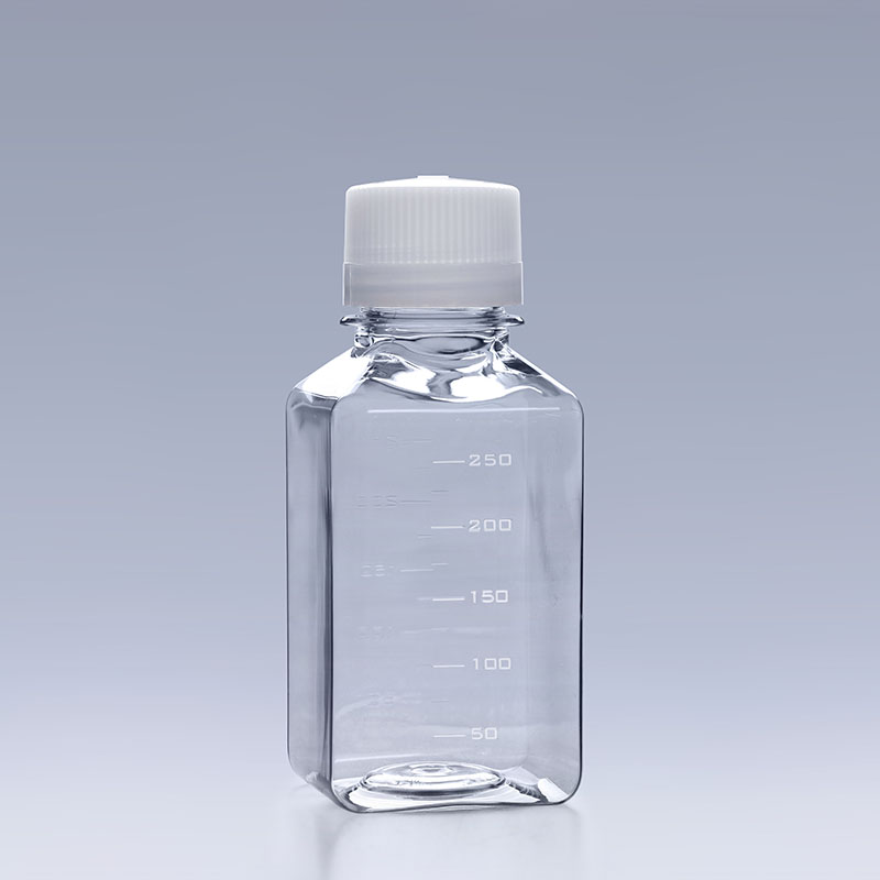 Sterile storage of PETG Media Bottles