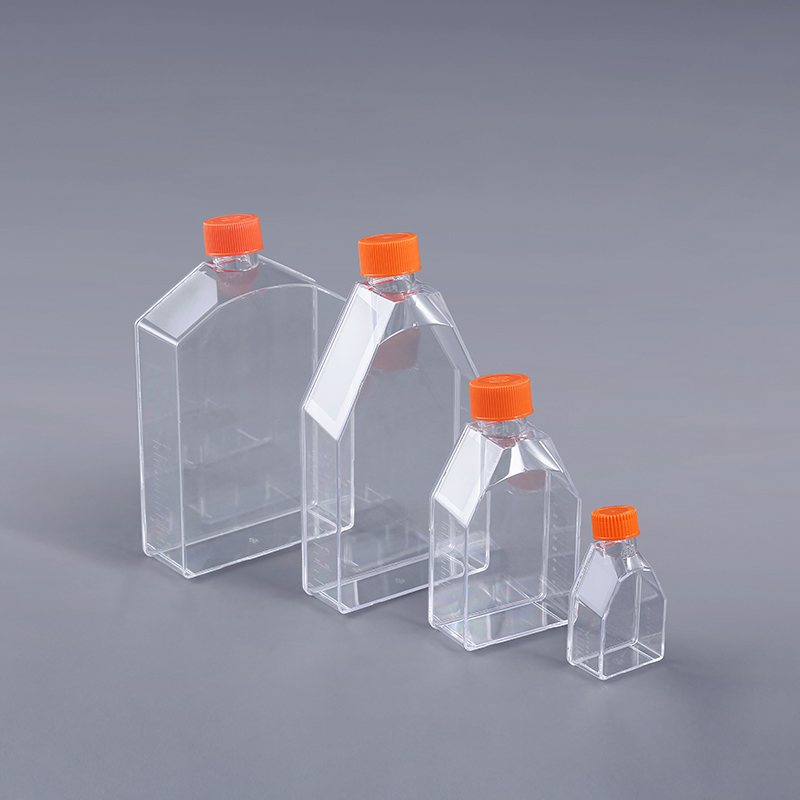 Three thoughtful designs of FuDau cell culture flasks